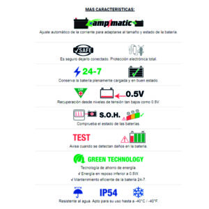 Cargador baterías Optimate Lithium TM-390