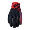 GUANTES FIVE E-3 EVO ROJO