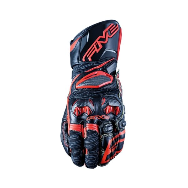 GUANTES FIVE RFX RACE V2 NEGRO / ROJO