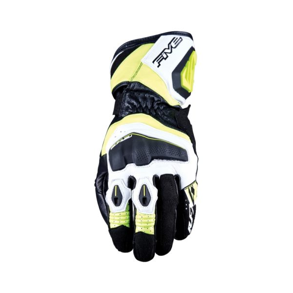 GUANTES FIVE RFX4 EVO NEGRO / AMARILLO FLUOR