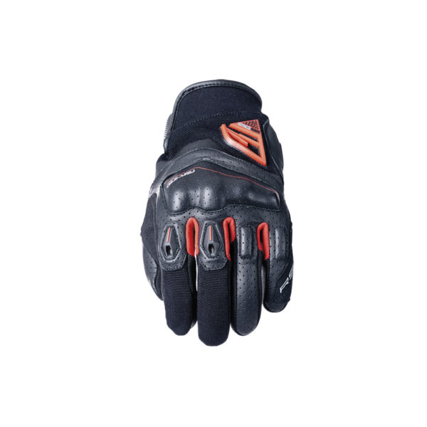 GUANTES FIVE RS2 EVO NEGRO / ROJO