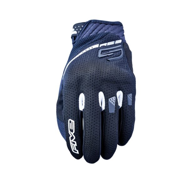 GUANTES FIVE RS3 EVO AIRFLOW NEGRO / BLANCO