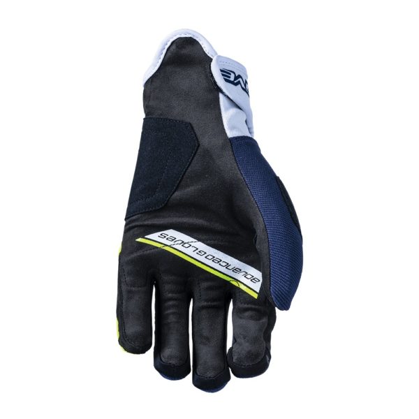 GUANTES FIVE E-3 EVO AMARILLO FLUOR / AZUL