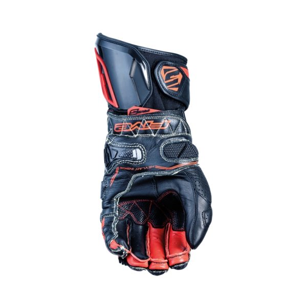 GUANTES FIVE RFX RACE V2 NEGRO / ROJO