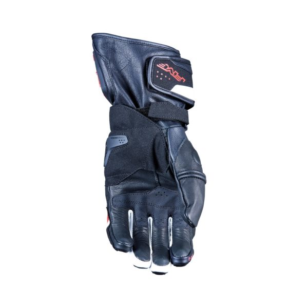 GUANTES FIVE RFX4 EVO NEGRO / BLANCO / ROJO