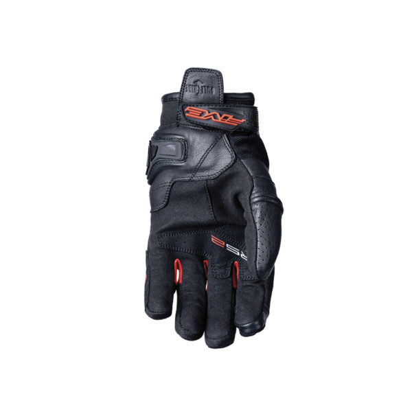 GUANTES FIVE RS2 EVO NEGRO / ROJO