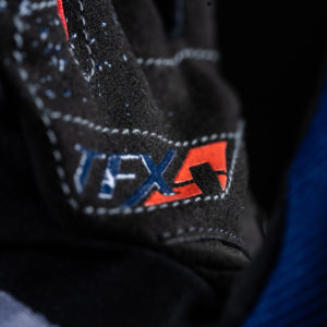GUANTES FIVE TFX4 AZUL / ROJO