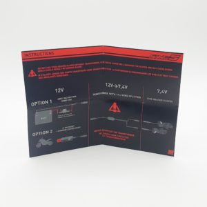 CARGADOR MOTO GUANTES CALEFACTABLES FIVE HG