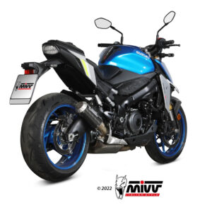 Mivv Slip-On Mk3 carbono Suzuki GSX-S 950 / 1000 2021-25