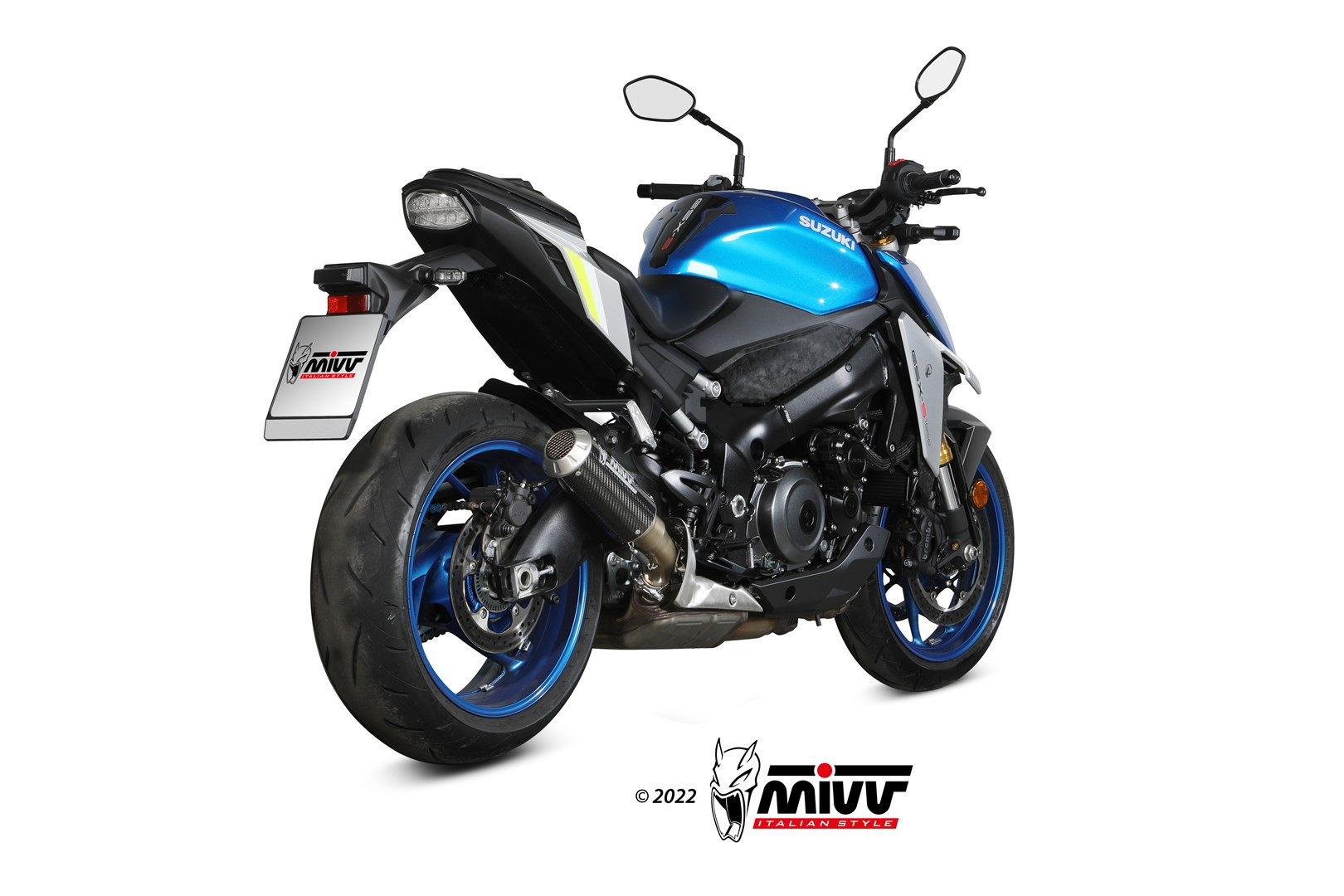 Mivv Suzuki GSX-S 950 / 1000 2021-25 Slip-On GP Pro Titanium