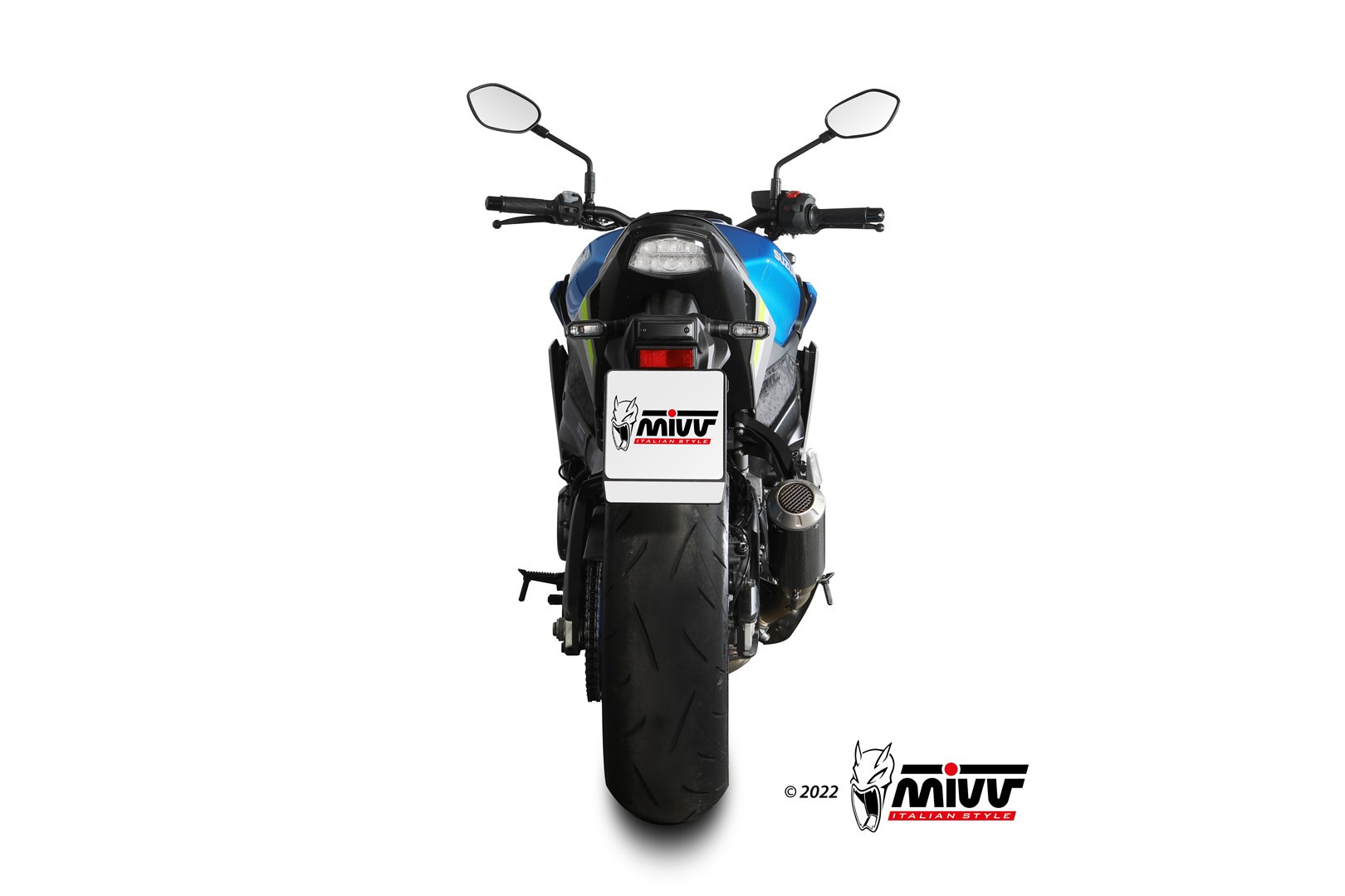 Mivv Suzuki GSX-S 950 / 1000 2021-25 Slip-On GP Pro Titanium
