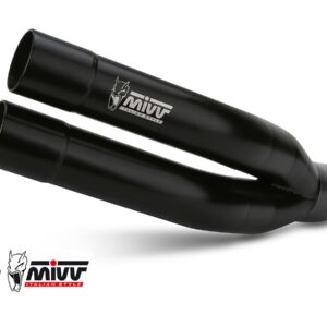 Mivv Slip-On Double Gun black Suzuki GSX-S 1000 / 1000 F 2015-20