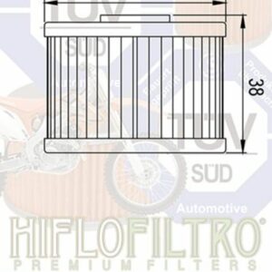 Filtro de aceite HIFLOFILTRO - HF112