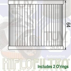 Filtro de aceite HIFLOFILTRO - HF133