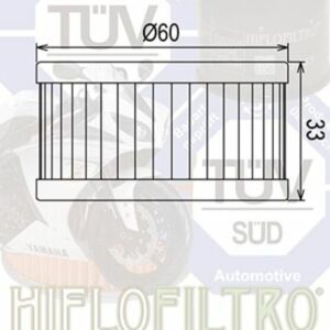 Filtro de aceite HIFLOFILTRO - HF136