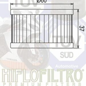 Filtro de aceite HIFLOFILTRO - HF137