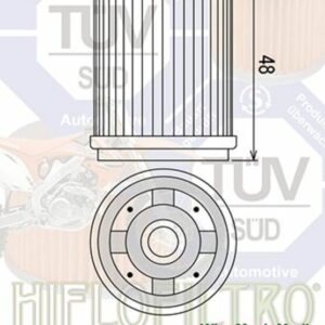 Filtro de aceite HIFLOFILTRO - HF143