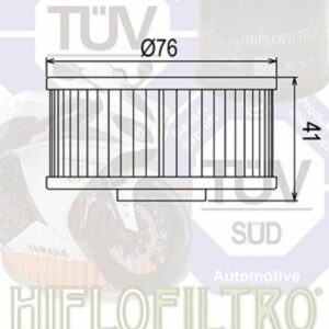 Filtro de aceite HIFLOFILTRO - HF144
