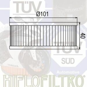 Filtro de aceite HIFLOFILTRO - HF146