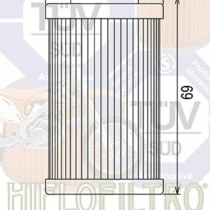 Filtro de aceite HIFLOFILTRO - HF155