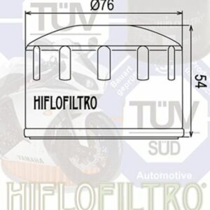 Filtro de aceite HIFLOFILTRO - HF164