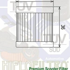 Filtro de aceite HIFLOFILTRO - HF181