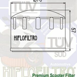 Filtro de aceite HIFLOFILTRO - HF184