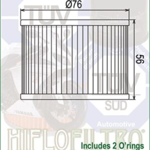 Filtro de aceite HIFLOFILTRO - HF192