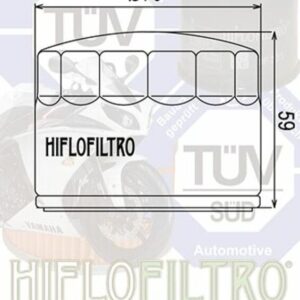 Filtro de aceite HIFLOFILTRO - HF552