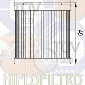 Filtro de aceite HIFLOFILTRO - HF563