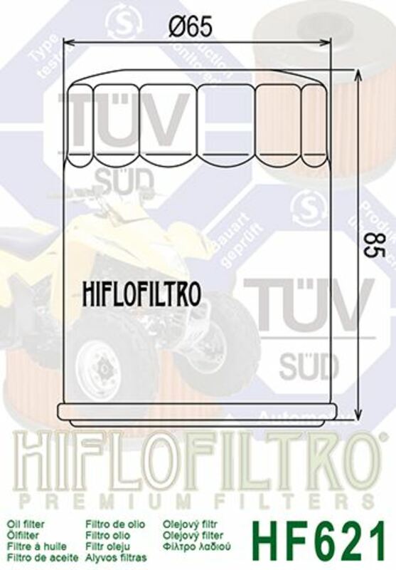 Filtro de aceite HIFLOFILTRO - HF621