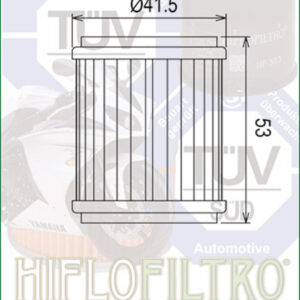 Filtro de aceite HIFLOFILTRO - HF651
