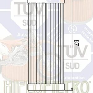 Filtro de aceite HIFLOFILTRO - HF652