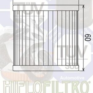 Filtro de aceite HIFLOFILTRO - HF681