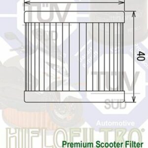 Filtro de aceite HIFLOFILTRO - HF971