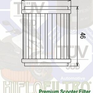 Filtro de aceite HIFLOFILTRO - HF981