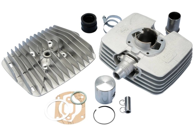 Kit Polini S6000 Sachs 5V 80cc Minarelli P6R Ø48, Carrera 44mm