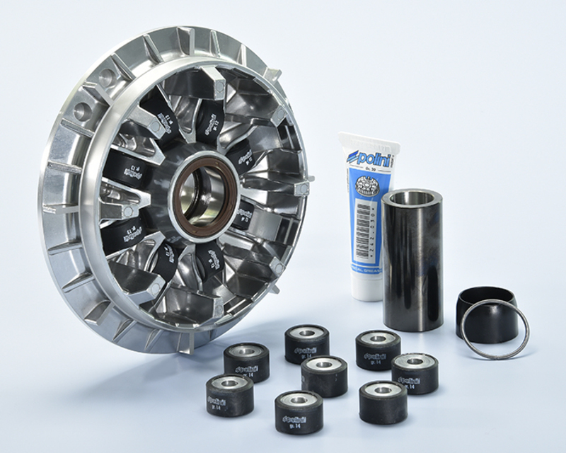 Variador Hi-Speed Polini, 8 rodillos, - Yamaha T-max