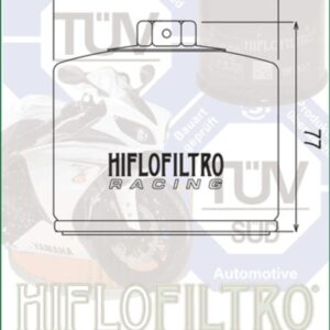 Filtro de aceite HIFLOFILTRO Racing - HF124RC