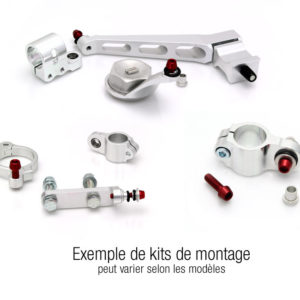 Kit montaje amortiguador de dirección Bitubo KIT044