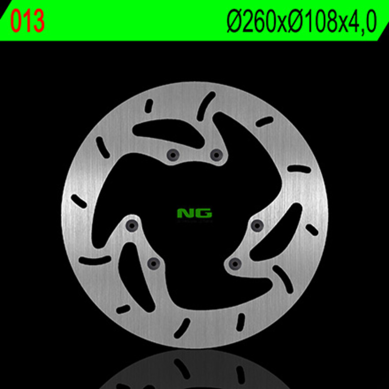 Disco de freno NG BRAKES redondo fijo 13
