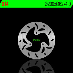 Disco de freno NG BRAKES redondo fijo 14