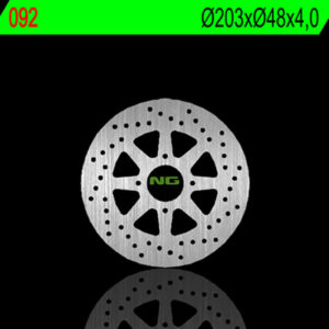Disco de freno NG BRAKES redondo fijo 92