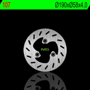 Disco de freno NG BRAKES redondo fijo 107
