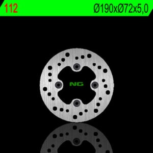 Disco de freno NG BRAKES redondo fijo 112