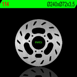 Disco de freno NG BRAKES redondo fijo 114