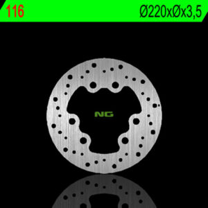 Disco de freno NG BRAKES redondo fijo 116