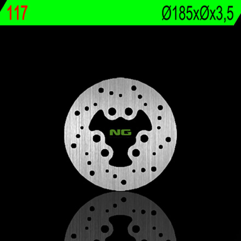 Disco de freno NG BRAKES redondo fijo 117