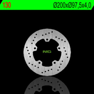 Disco de freno NG BRAKES redondo fijo 130