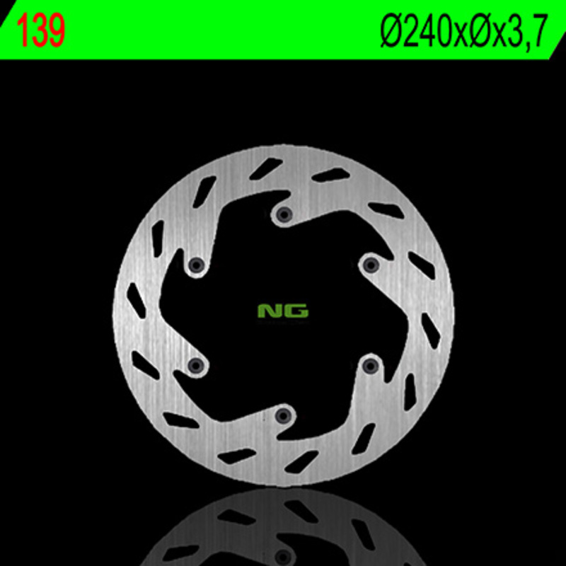 Disco de freno NG BRAKES redondo fijo 139
